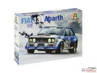 ITA3662S Fiat 131 Abarth Rally Plastic Kit