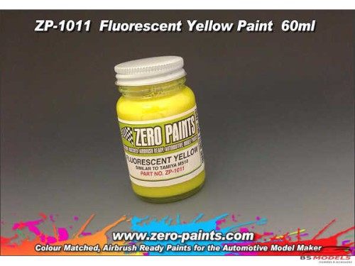 ZP1011 Fluorescent Yellow paint 60ml Paint Material