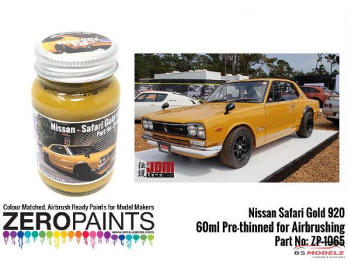 ZP1065-920 Nissan Safari Gold 920  paint 60ml Paint Material