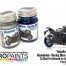 ZP1528 Yamaha YZR R1M Aluminium and Racing Blue paint set 2 x 30ml Paint Material