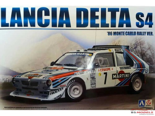 BEE24020 Lancia Delta S4   Martini racing team   Monte-Carlo 1986 Plastic Kit