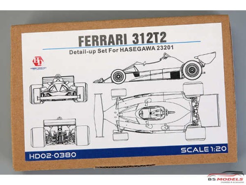 HD020380 Ferrari 312T2 detail set for HAS 23201 Multimedia Accessoires