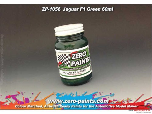 ZP1056 Jaguar Racing F1 green paint 60 ml Paint Material