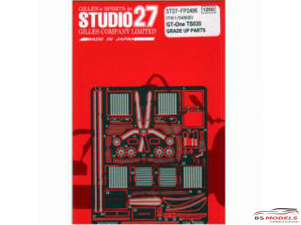 STU27FP2496 GT-ONE upgrade parts Etched metal Accessoires