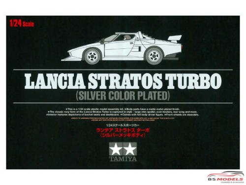 TAM25418 Lancia Stratos Turbo  "chroom aspect" Plastic Kit