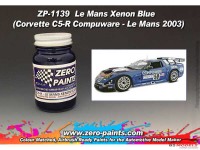 ZP1139 Corvette C5-R Le Mans Xenon blue paint 60ml Paint Material
