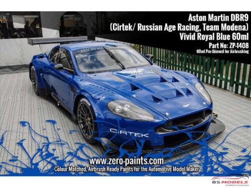 ZP1408 Aston Martin DBR9 Vivid Royal Blue  60ml Paint Material