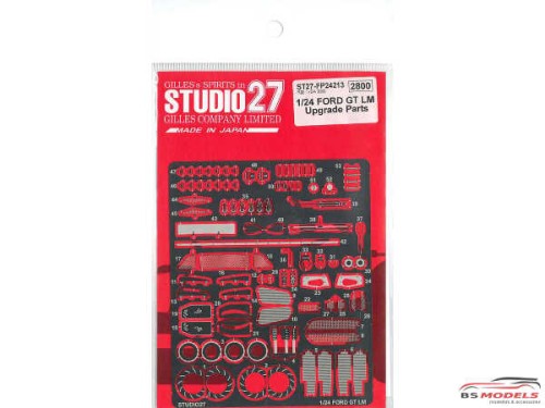 STU27FP24213 Ford GT LM upgrade parts Etched metal Accessoires