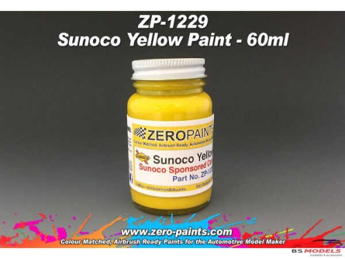 ZP1229 Sunoco yellow paint 60ml Paint Material