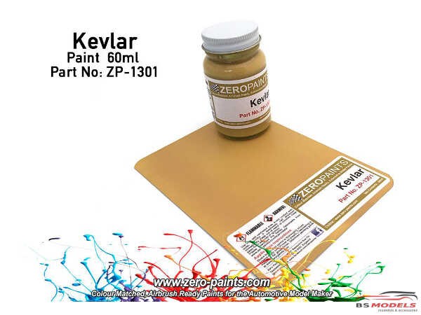 ZP1301 Kevlar coloured paint 60 ml Paint Material