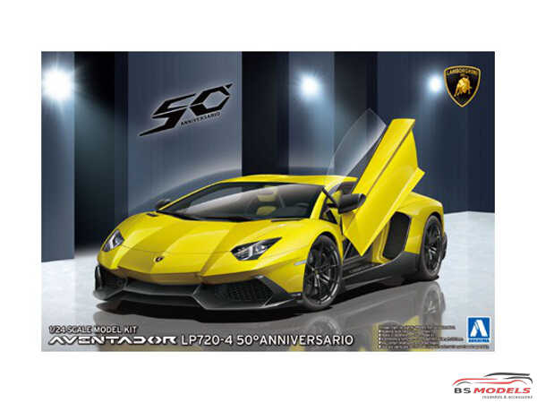 AOS01152 Lamborghini Aventador LP 720.4   50° Anniversario Plastic Kit