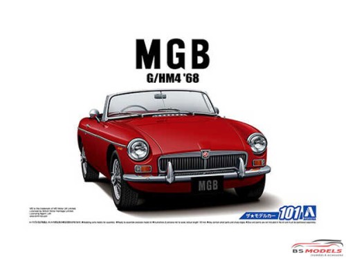 AOS056851 BLMC  G/HM4   MG  B  MK2  '68 Plastic Kit