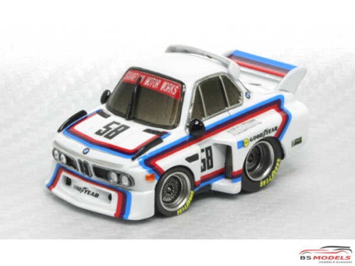 FW77 BMW 3.5 CSL #58 white Multimedia Kit