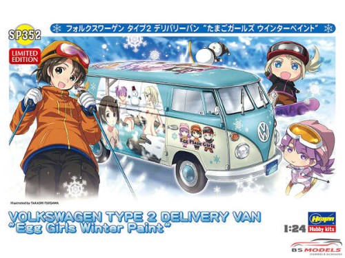 HAS52152 VW EGGS  Girls Combi  Winter Paint Plastic Kit