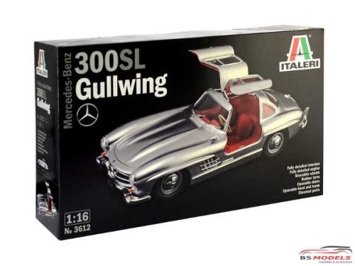 ITA3612 Mercedes Benz 300 SL Gullwing Plastic Kit