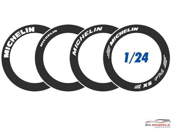 BS24-011 Michelin Tyres markings Waterslide decal Decal