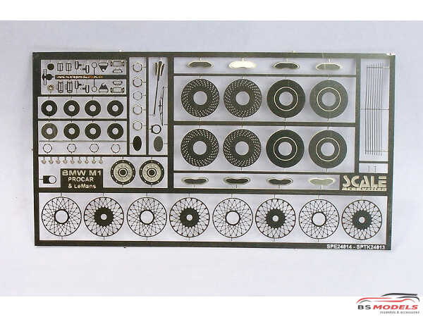 SPE24014 BMW M1 photoetch upgrade set Etched metal Accessoires