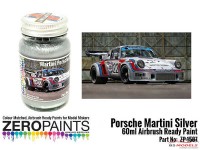ZP1587 Porsche 911 Martini Silver paint 60 ml Paint Material