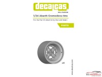 DCLPAR008 Abarth Cromodora  resin rims for Fiat 131 Resin Accessoires