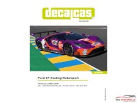 DCLDEC035 Ford GT "Keating Motorsport"  24H Le Mans 2019  #85 Waterslide decal Decal