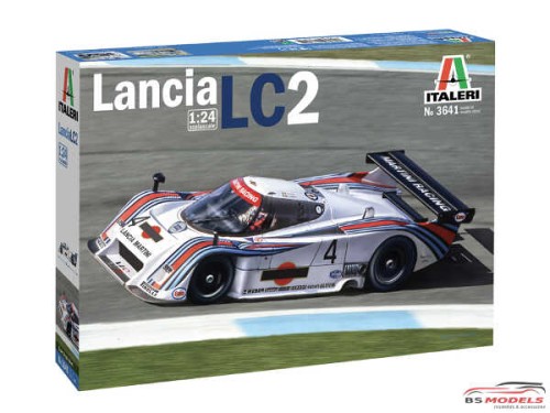 ITA3641S Lancia LC 2 Plastic Kit