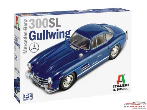 ITA3645S Mercedes Benz 300 SL Gullwing Plastic Kit