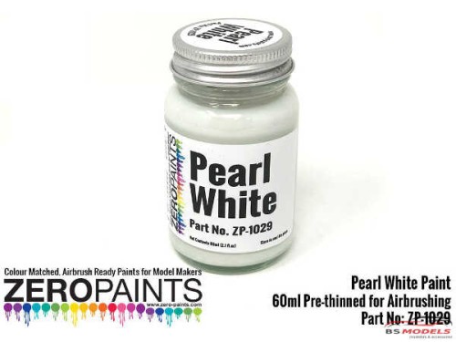 ZP1029 Pearl White paint 60 ml Paint Material