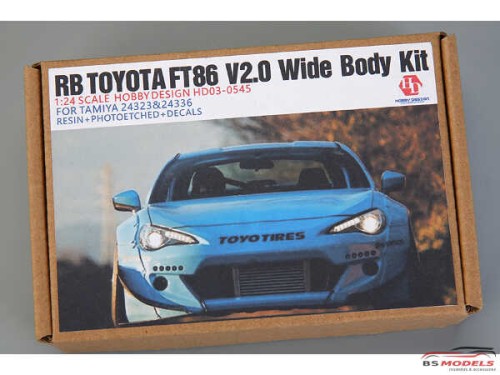 HD030545 RB Toyota FT86 V2.0 Wide Body kit for TAM 24323 - 24336 Multimedia Transkit