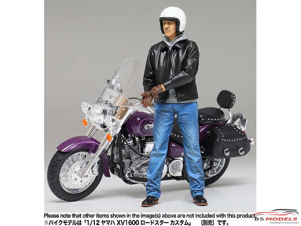 TAM14137 Street Rider Figure Plastic Kit