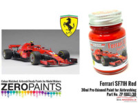 ZP1007-30-16 SF71H (2018 Formula One) Red Paint  30ml Paint Material