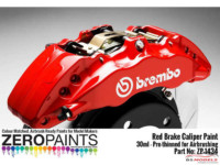ZP1434 Brake Caliper Red Paint 30ml Paint Material