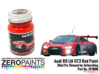 ZP1636 Audi R8 LM GT3 Red Paint  30ml Paint Material