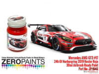 ZP1642 Mercedes AMG GT3 #17 24H Nurburgring 2019 Red Paint 30ml Paint Material