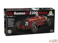 ITA4706S Alfa Romeo 8C 2300  Monza Plastic Kit