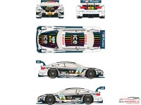 RDT24002 BMW M3 DTM  #21  "Ice Watch"  2013  (M.Witmann) Waterslide decal Decal
