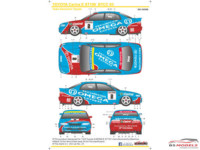 SK24098 Toyota Carina E ST190  BTCC '93 decals + rims Waterslide decal Decal