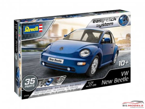 REV07643 VW New Beetle  "Easy Click" Plastic Kit