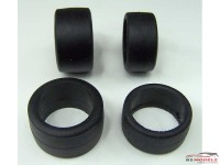SPR24002 18" Slick rubber tires 2x small - 2x wide Multimedia Accessoires