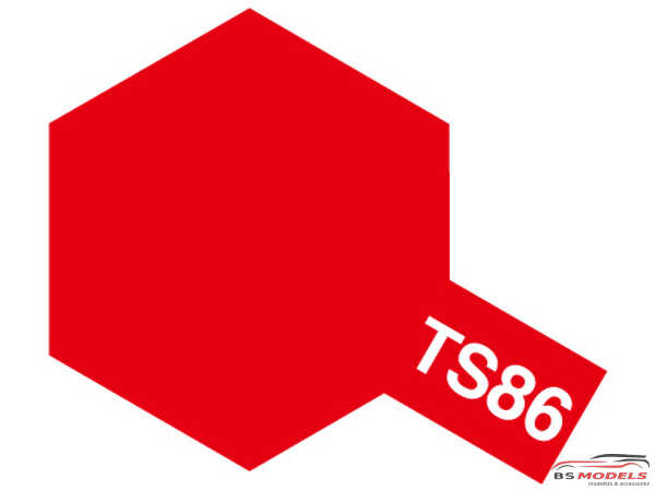 TAM85086 TS-86  Pure Red Paint Material