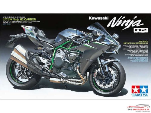 TAM14136 Kawasaki Ninja H2 Carbon Plastic Kit