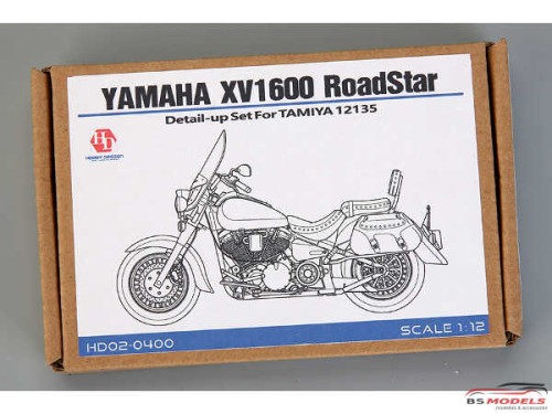 HD020400 Yamaha XV1600 Roadstar Custom PE+metal parts  FOR TAM 14135 Multimedia Accessoires