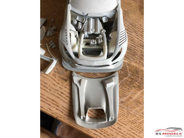 HD030548 Mercedes AMG GT3 Door&Engine detail kit (resin+PE+metal+logo) Multimedia Accessoires