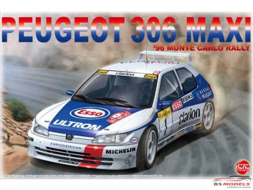 PN24009 Peugeot 309 MAXI 1996 Monte Carlo rally Plastic Kit