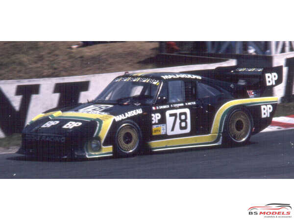 TK24466 Porsche 935 K3  n° 78  LM 1982 Waterslide decal Decal