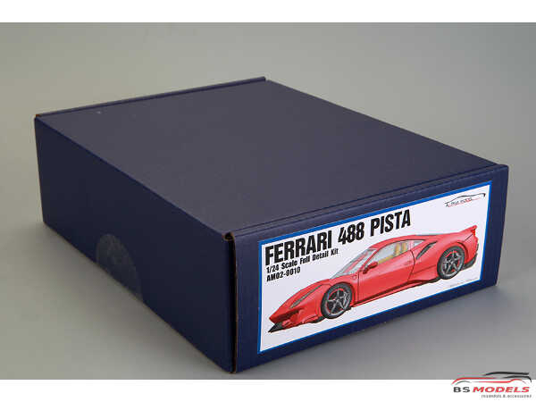 AM020010 Ferrari 488 Pista Full Detail Kit Multimedia Kit