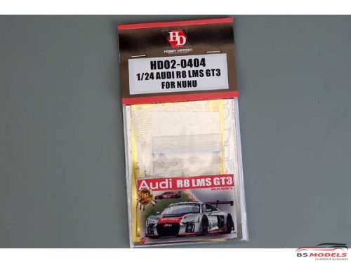 HD020404 Audi R8 LMS GT3 for NuNu detail set Multimedia Accessoires