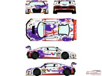 RDE24034 Audi R8 LMS GT3 #75A Liqui Moly 12h of Bathurst 2017 Waterslide decal Decal