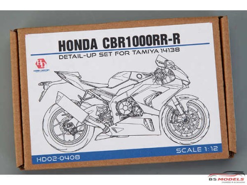 HD020408 Honda CBR1000RR-R  Detail set  For T 14138 Multimedia Accessoires