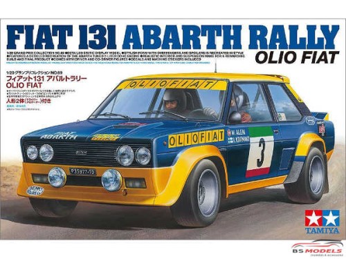 TAM20069 Fiat 131 Abarth Rally Olia Fiat Plastic Kit