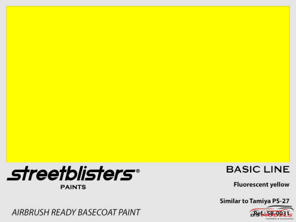 SB300031 Fluor yellow Paint Material